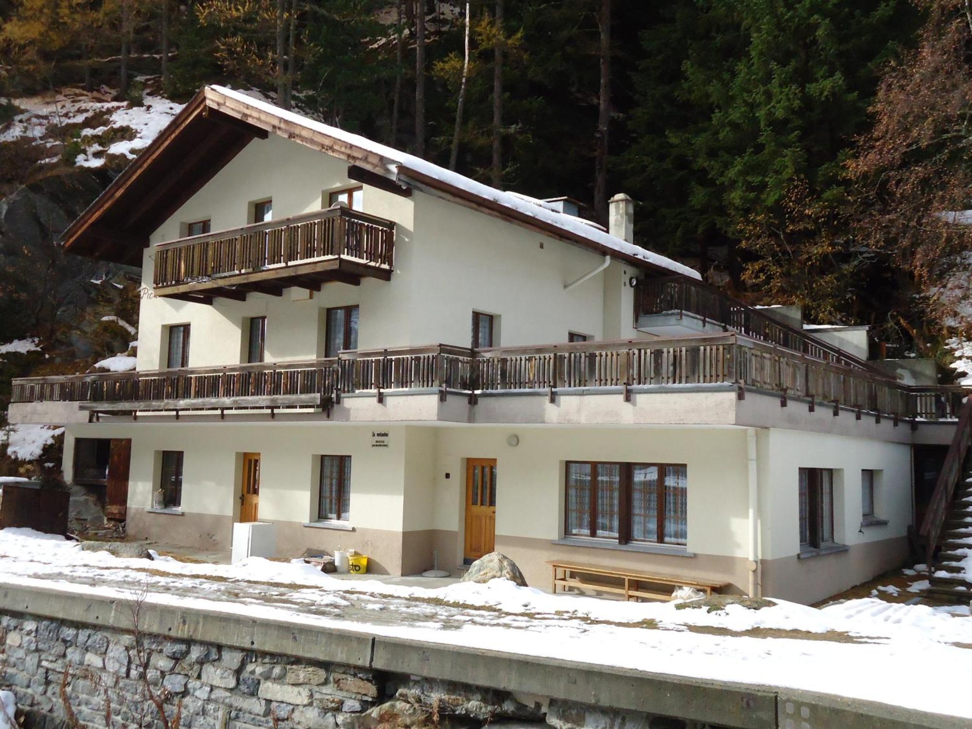 Haus Pickelschmiede Apartment Saas-Grund Exterior foto