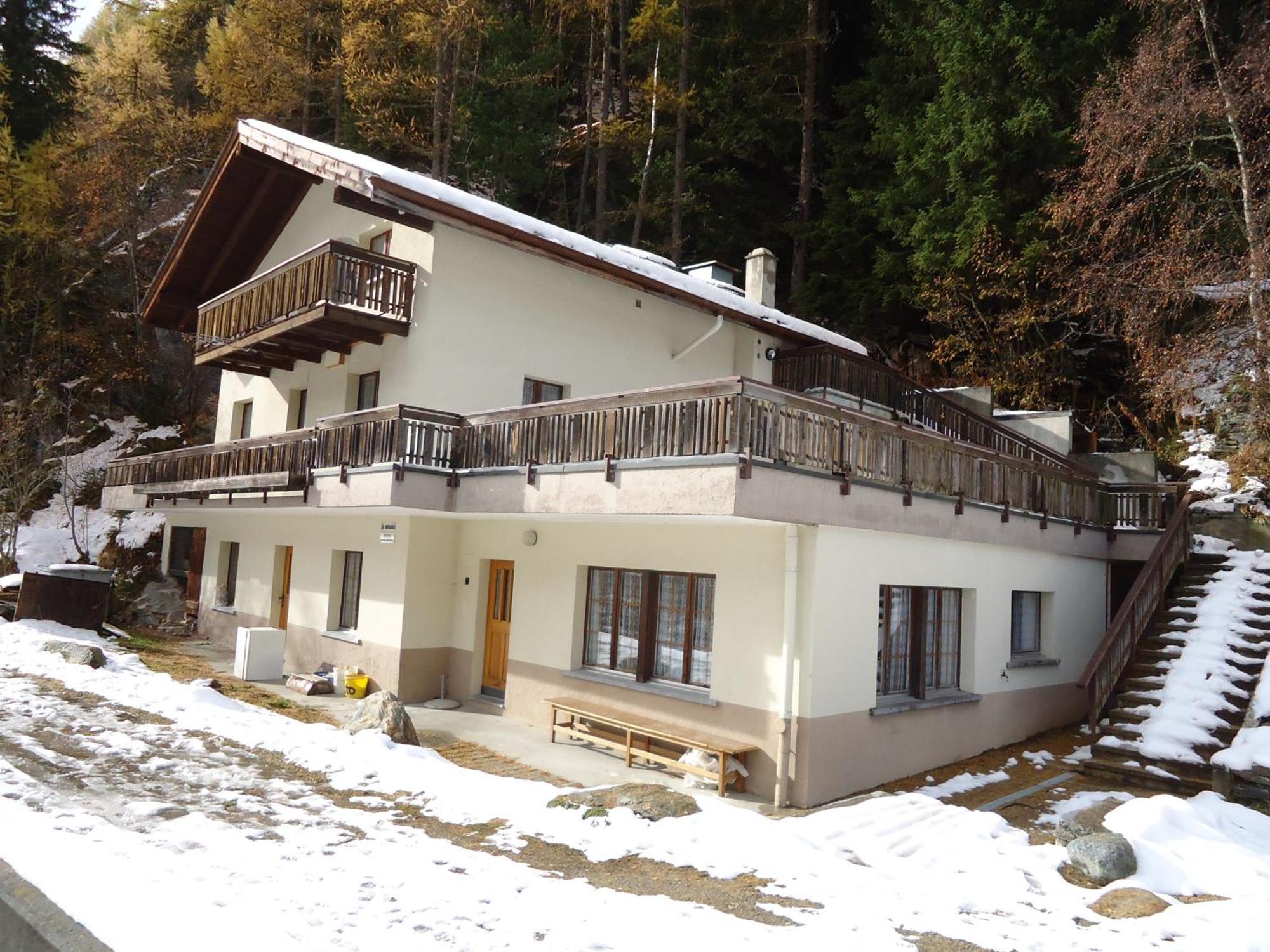 Haus Pickelschmiede Apartment Saas-Grund Exterior foto
