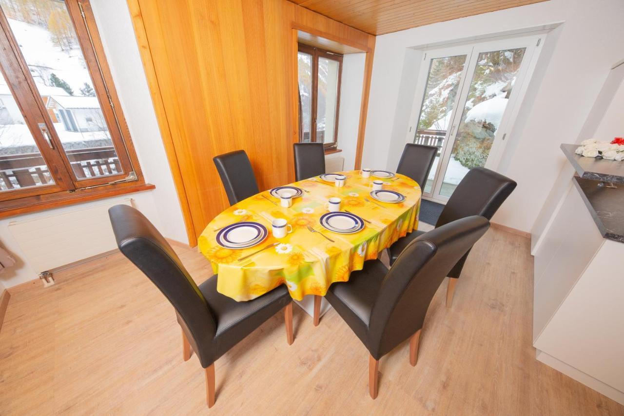 Haus Pickelschmiede Apartment Saas-Grund Exterior foto